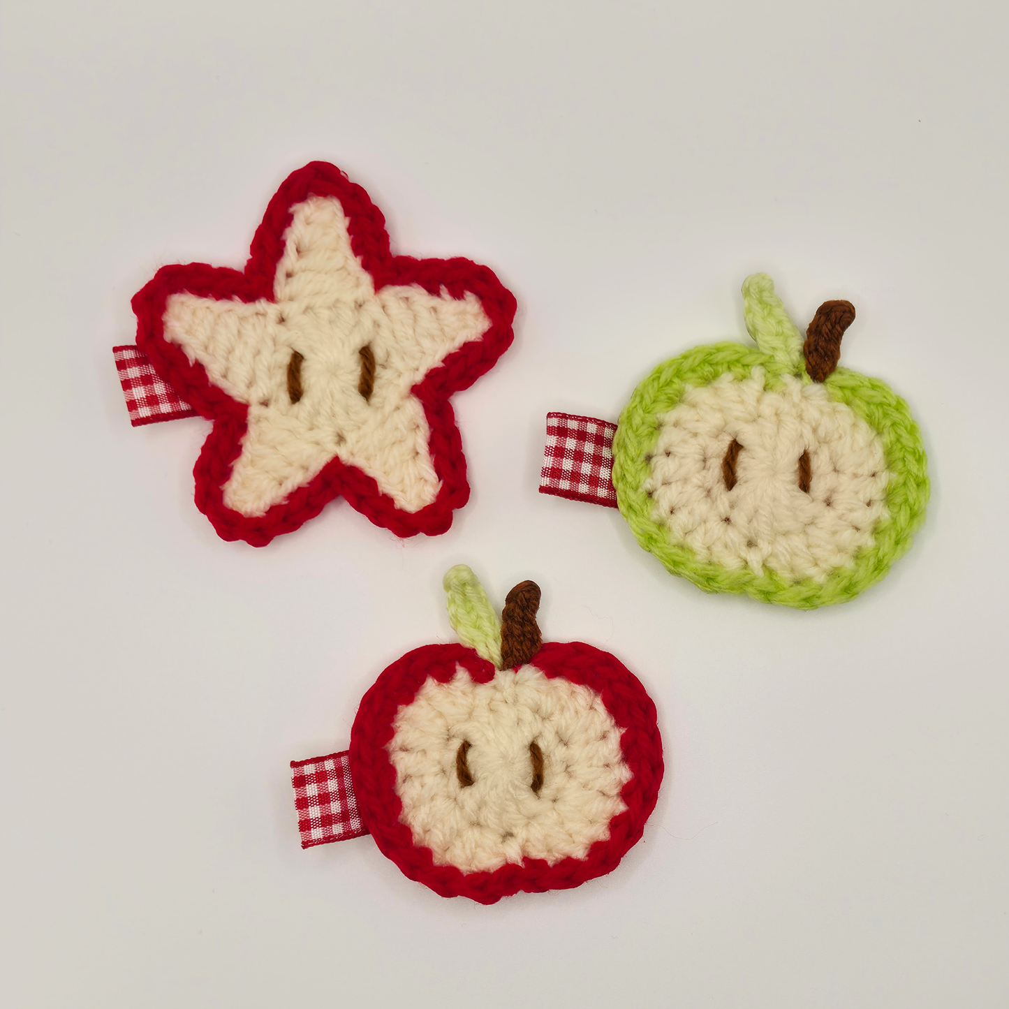 Apple Crunch Hair Clip