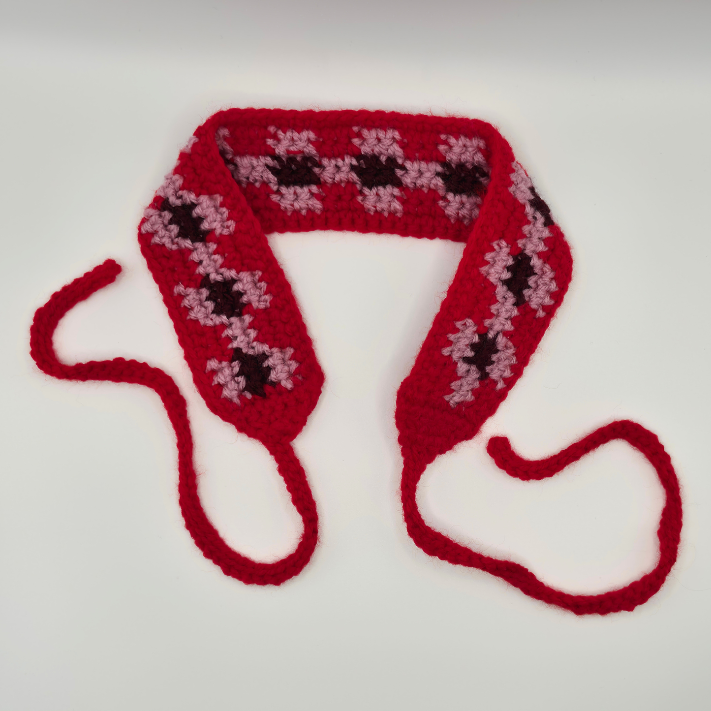 Abstract Chequered Tapestry Headband