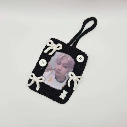 Cute as a Button Photocard Holder