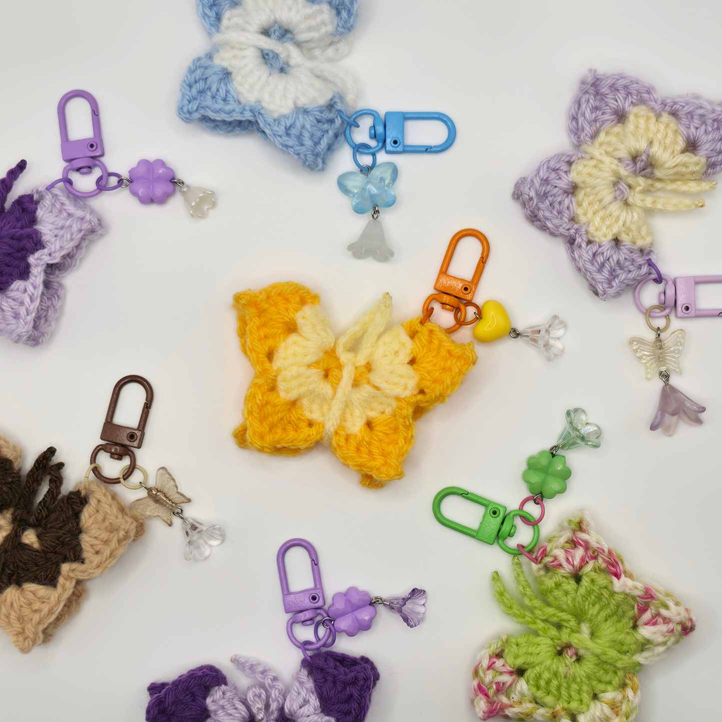 Butterfly Keyring