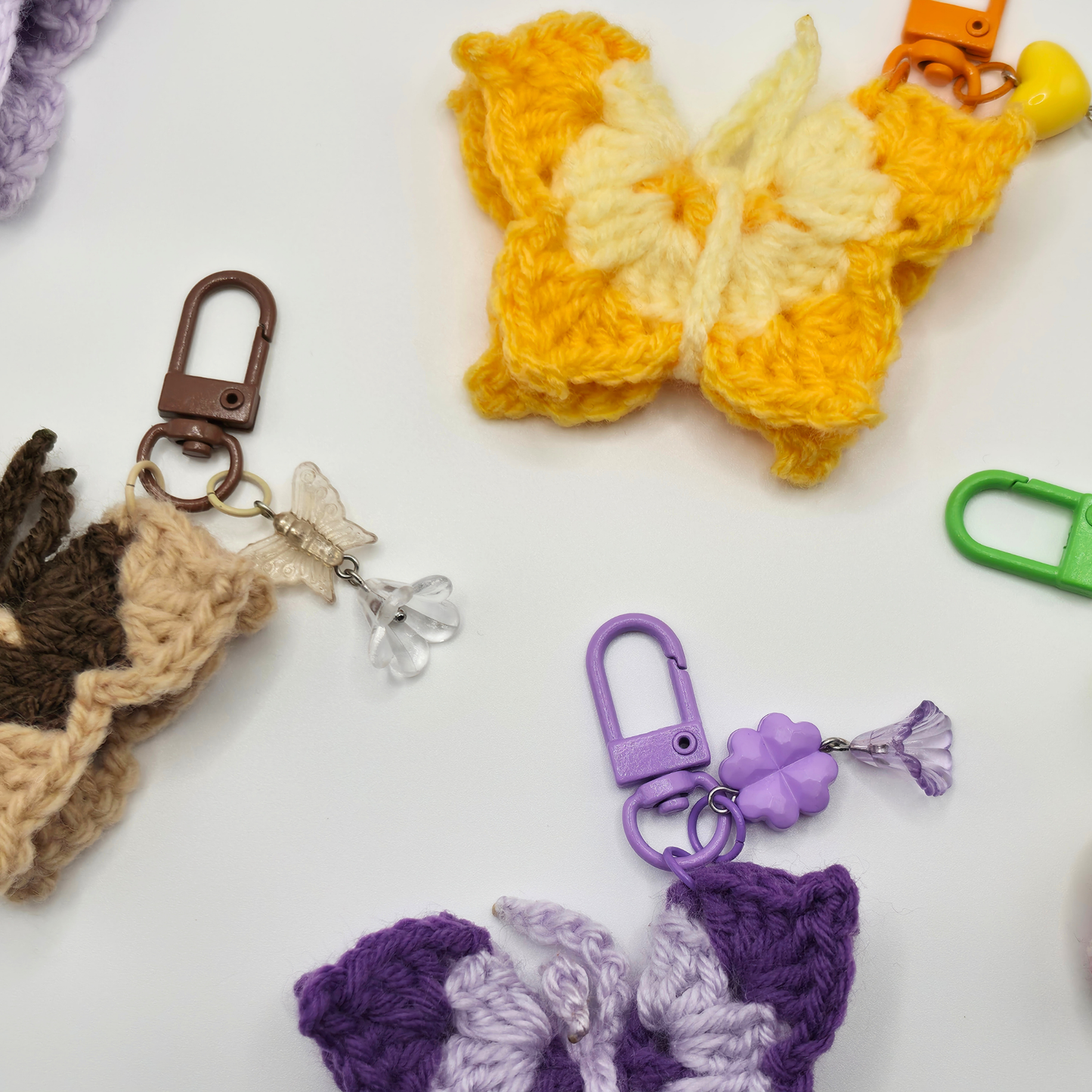 Butterfly Keyring