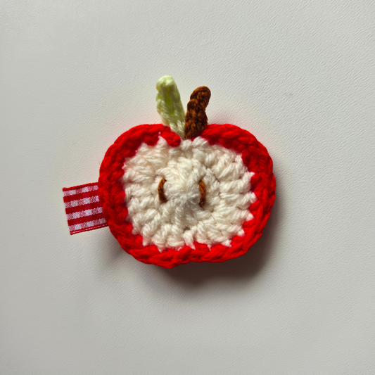 Apple Crunch Hair Clip