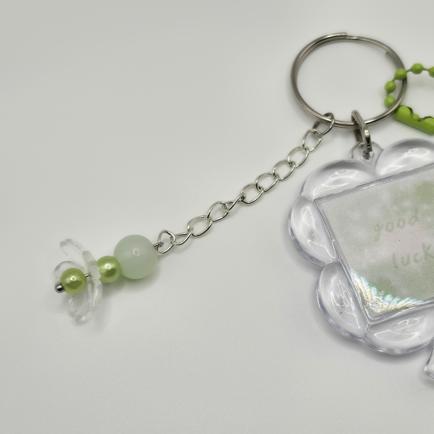 Good Luck Lucky Clover Keyring