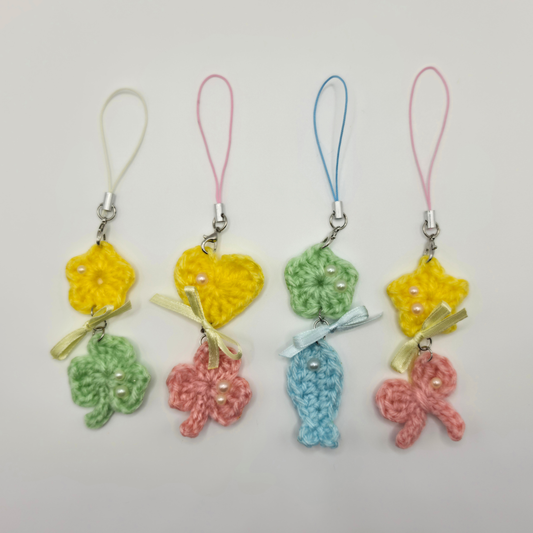 Mini Deco Charm Keyring/Phone Charm