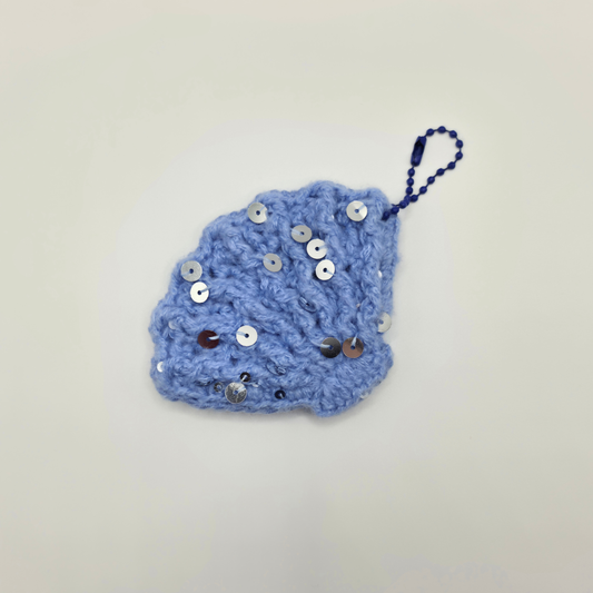 Scallop Seashell Bag Charm