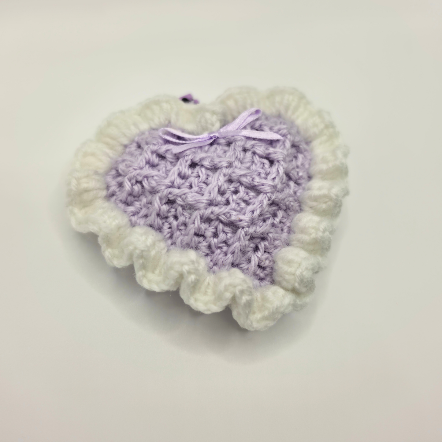 Waffle Texture Sweetheart Bag Charm