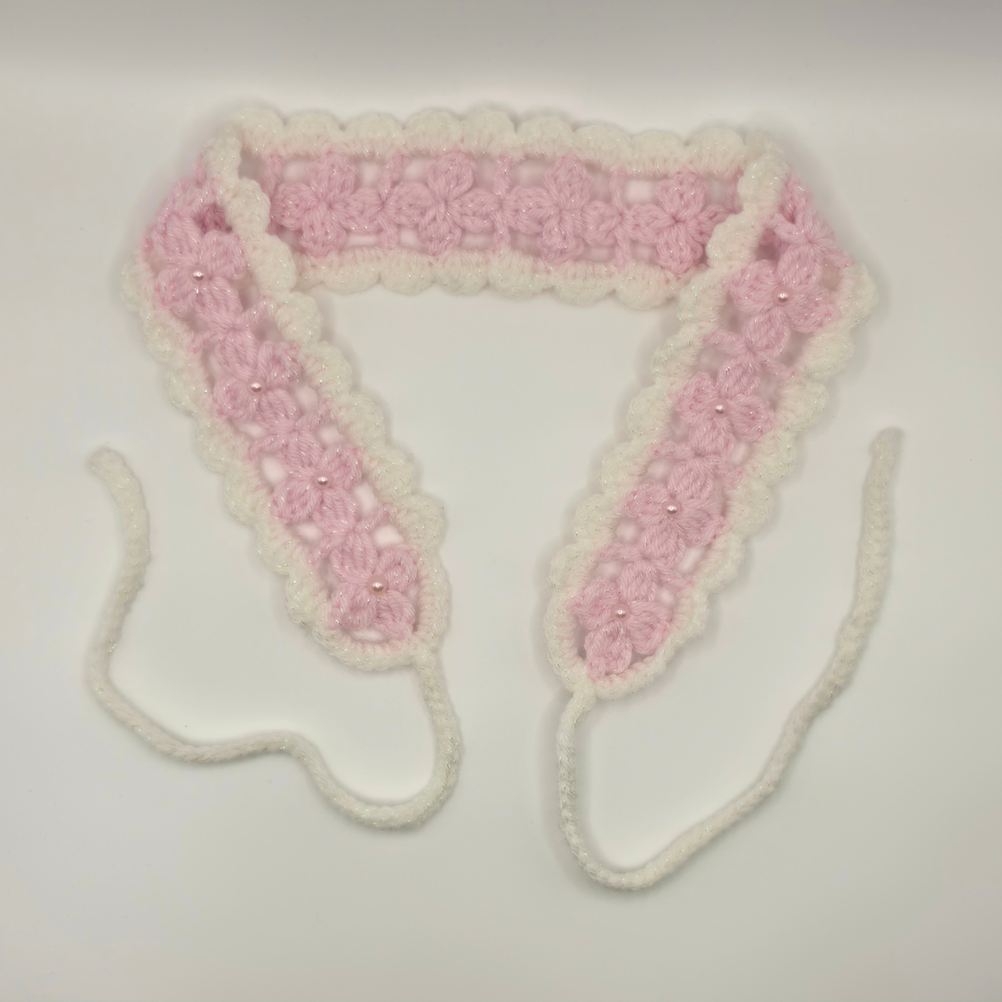 Lolita Style Flower Stitch Headband