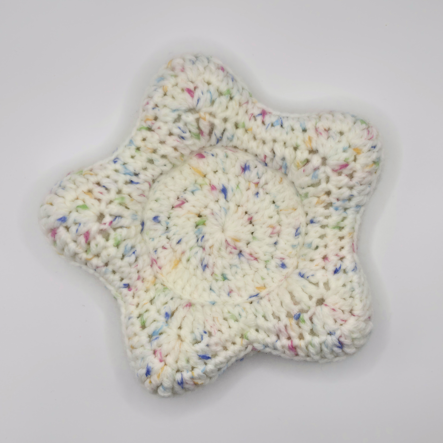 Puffy Plush Star Trinket Dish/Coaster | Funfetti
