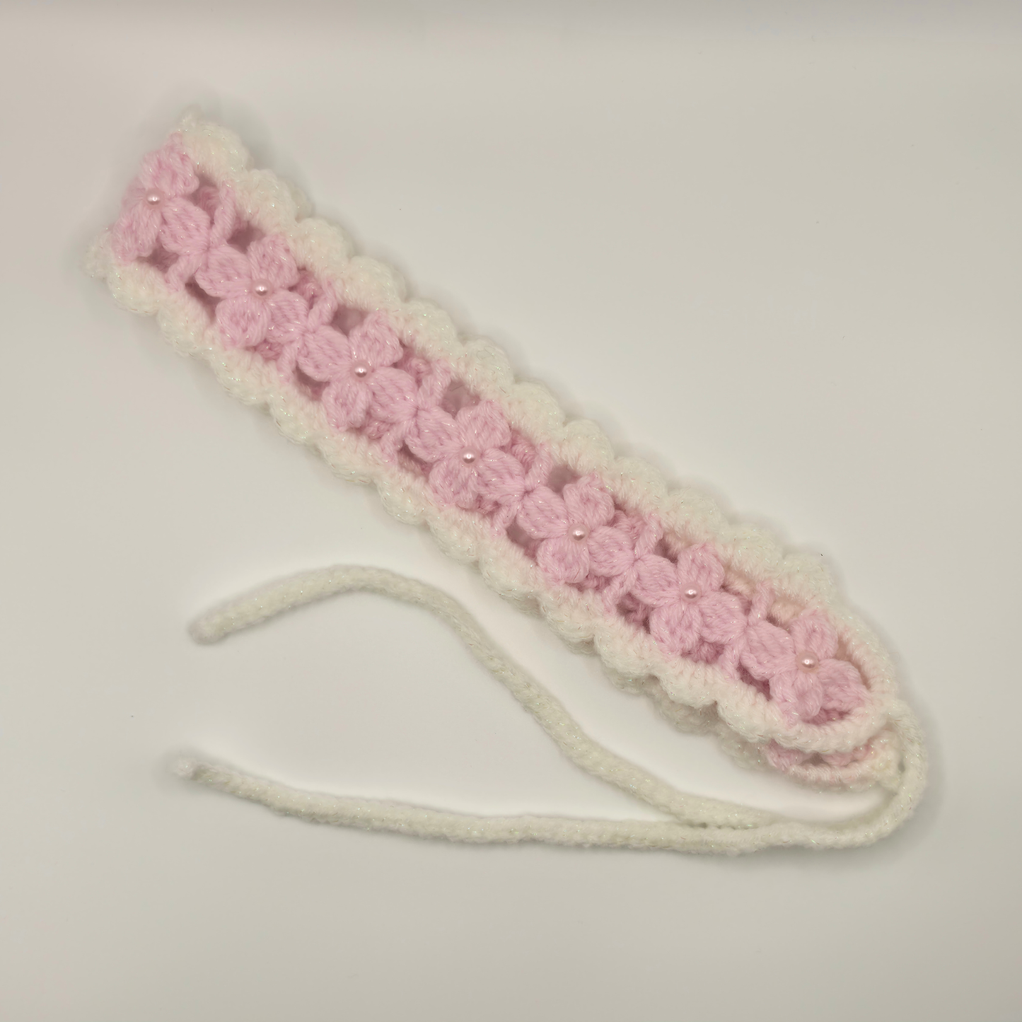 Lolita Style Flower Stitch Headband